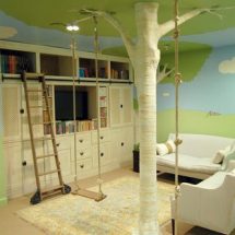 Dormitorio infantil: Casa en el arbol