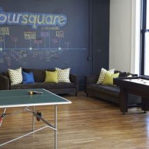 Decoración de oficinas: Foursquare en Soho
