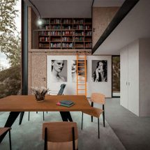 Casa moderna de madera