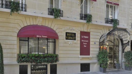 Decoración de hoteles: Vernet en Paris