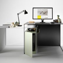 Giuseppe Burgio presenta un escritorio moderno de oficina