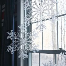 Decoracion de Navidad para ventanas