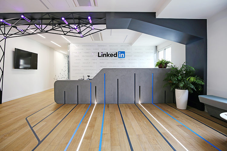Oficinas de LinkedIn en París por Il Prisma